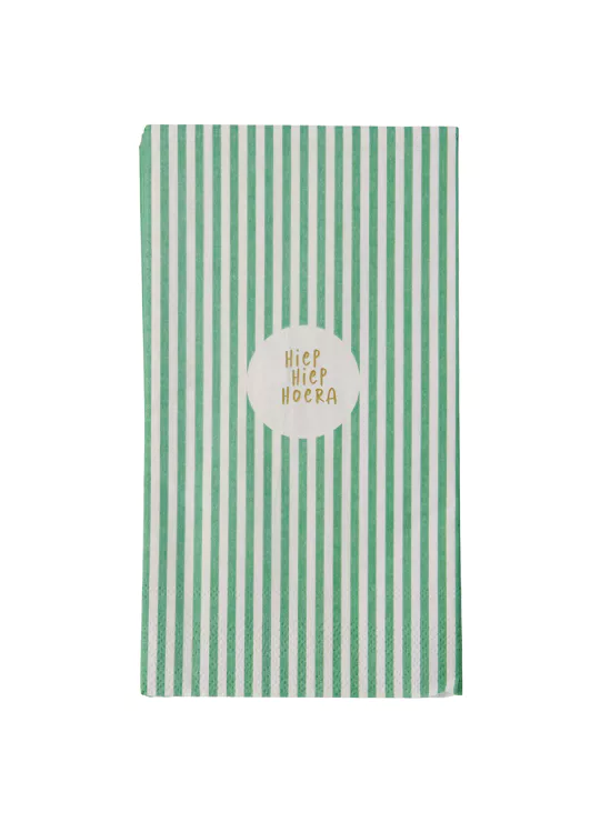 Zusss | Servetten Hiep hiep hoera 11x20cm