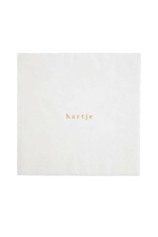 Zusss | Servetten vierkant hartje