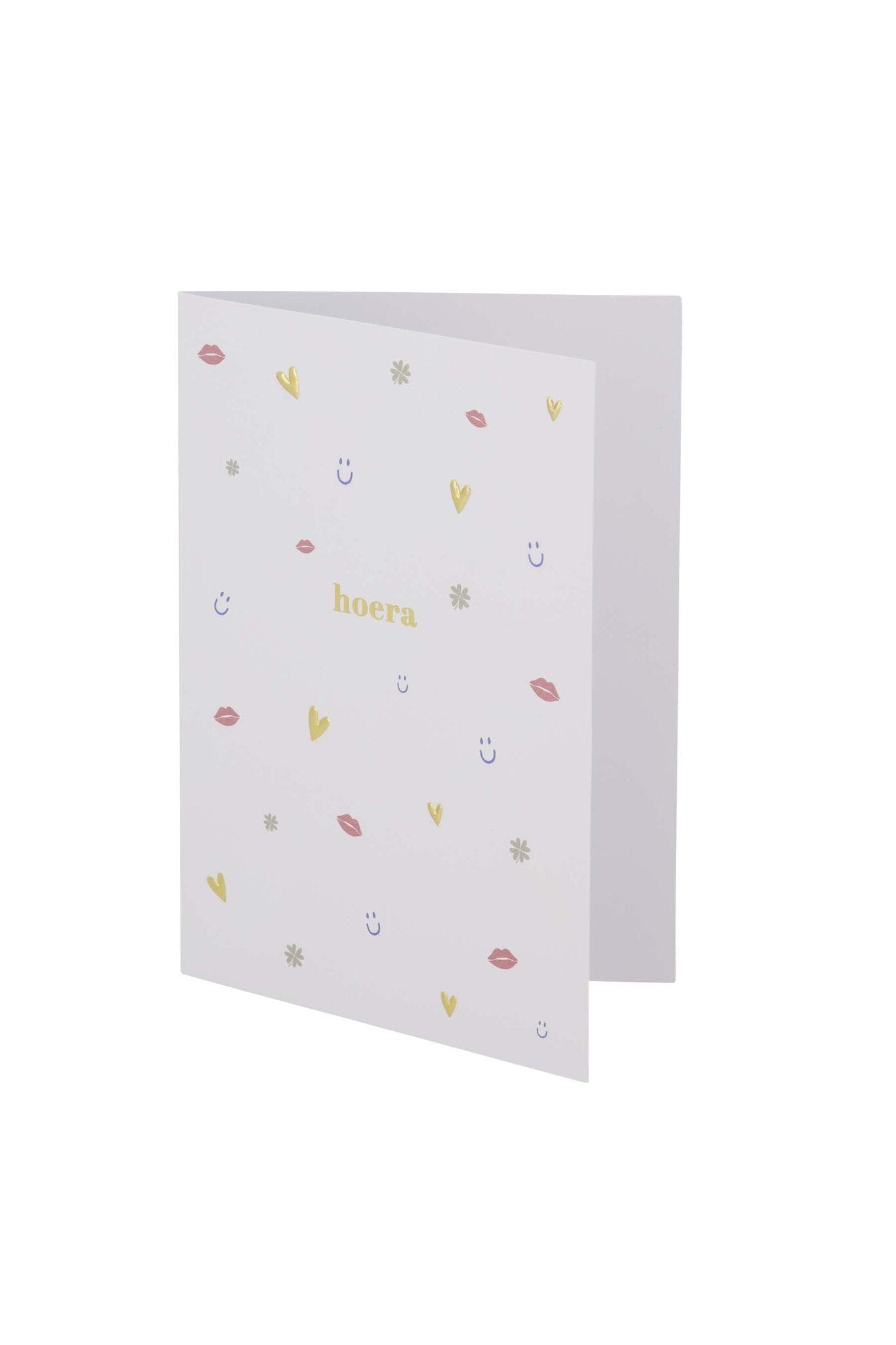 Zusss | Wenskaart hoera multicolor