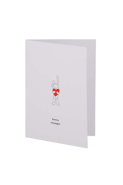 Zusss | Grußkarte Hurra schwanger