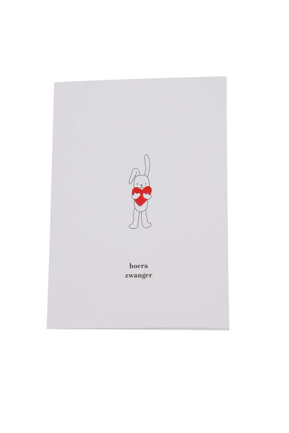 Zusss | Grußkarte Hurra schwanger