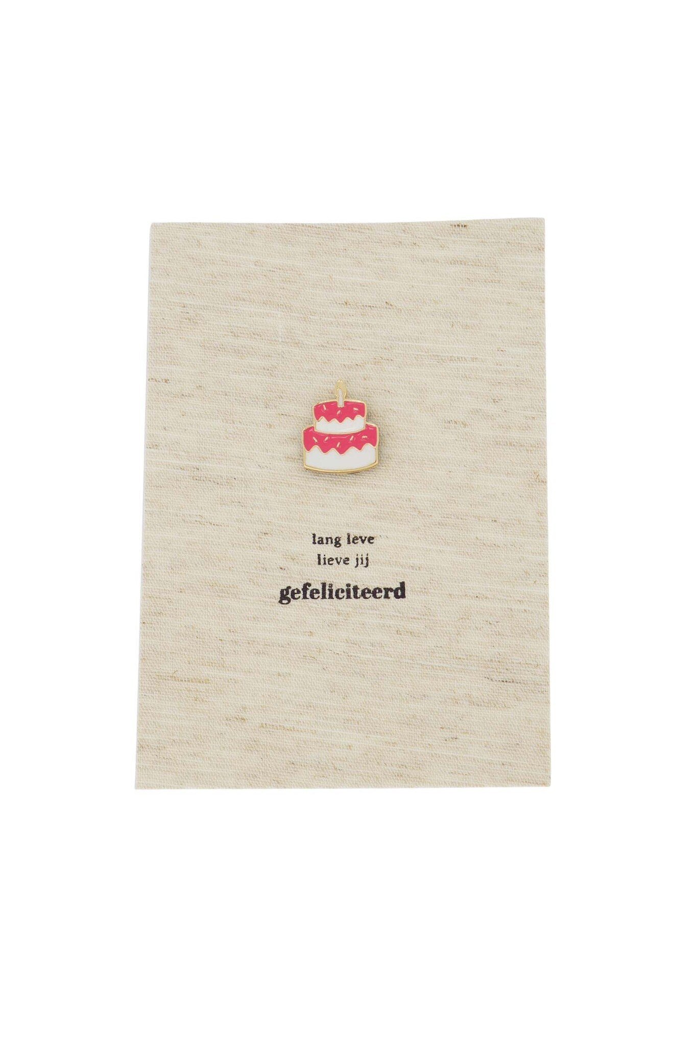Zusss | Wenskaart magneet taart