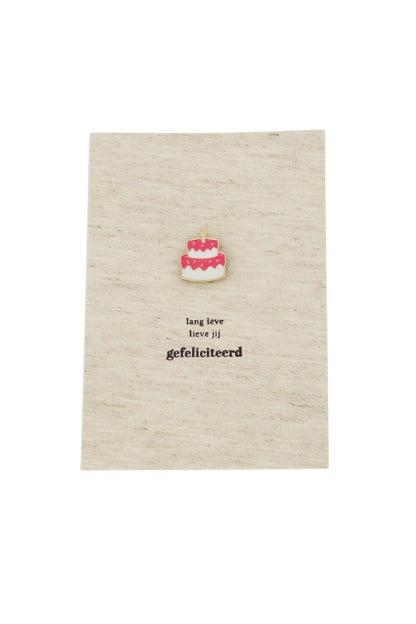 Zusss | Wenskaart magneet taart