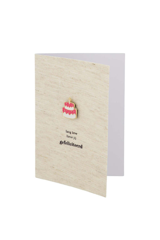 Zusss | Wenskaart magneet taart