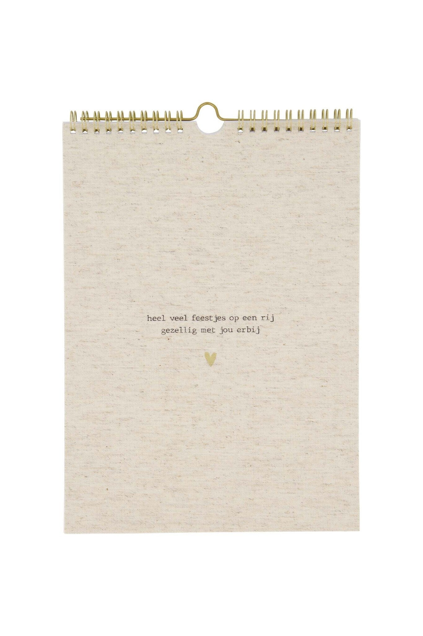 Zusss | Geburtstagskalender aus Leinen