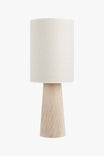 Studio Femme Home Tafellamp Fay Linnen kap en houten voet