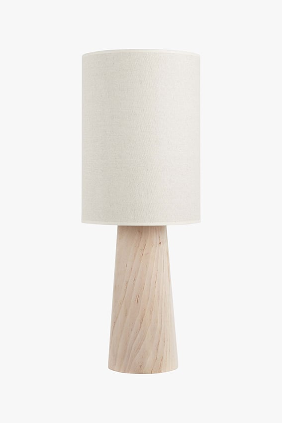Studio Femme Home Tafellamp Fay Linnen kap en houten voet