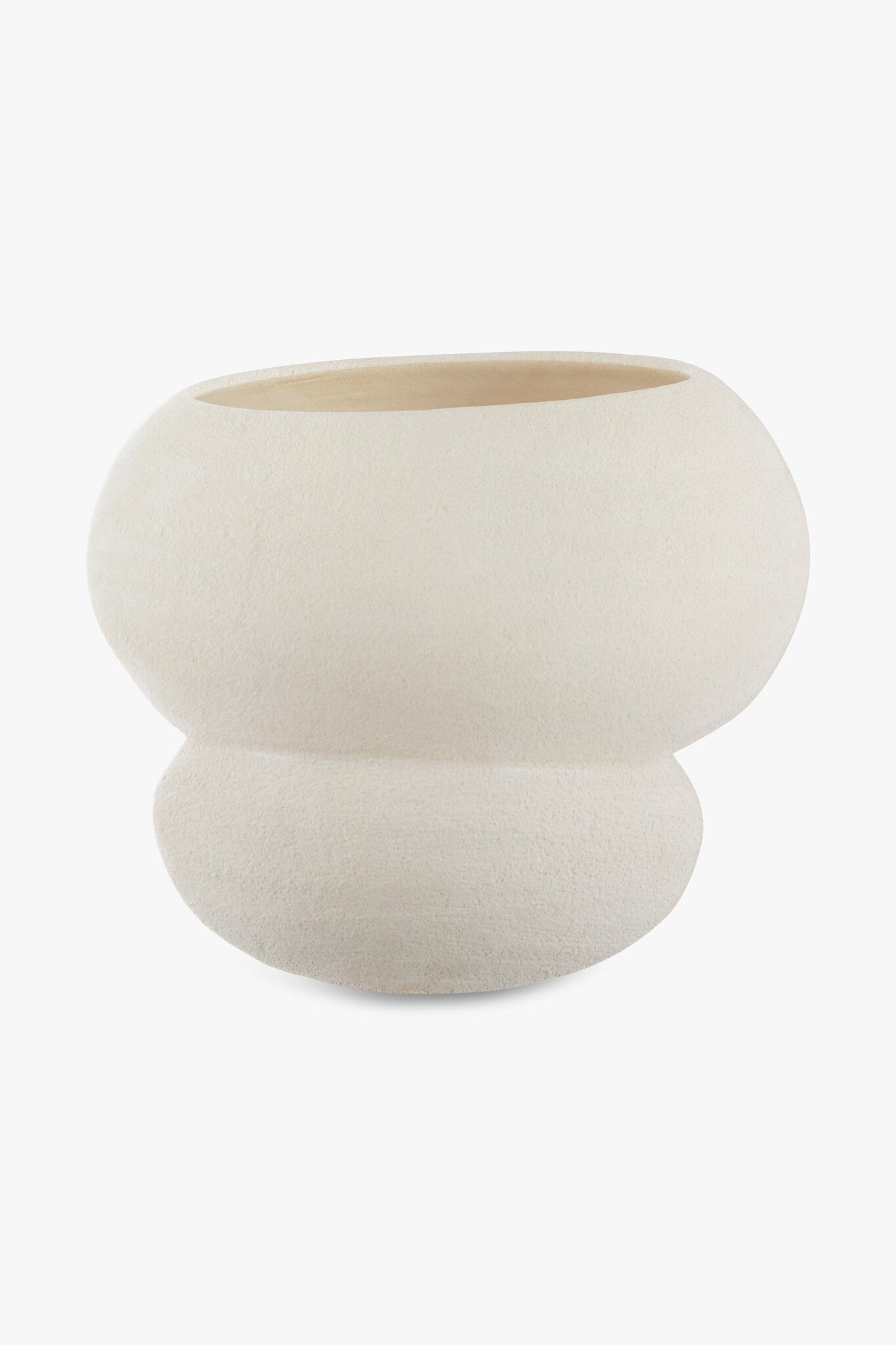 Studio Femme Home Vaas Leya mat ecru 25cm
