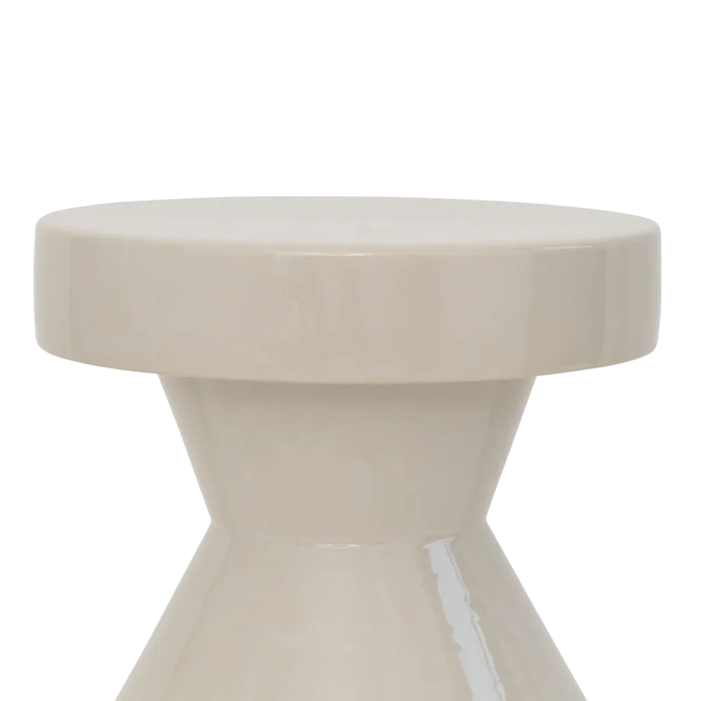 Urban Nature Culture Bijzettafel Sculptural offwhite