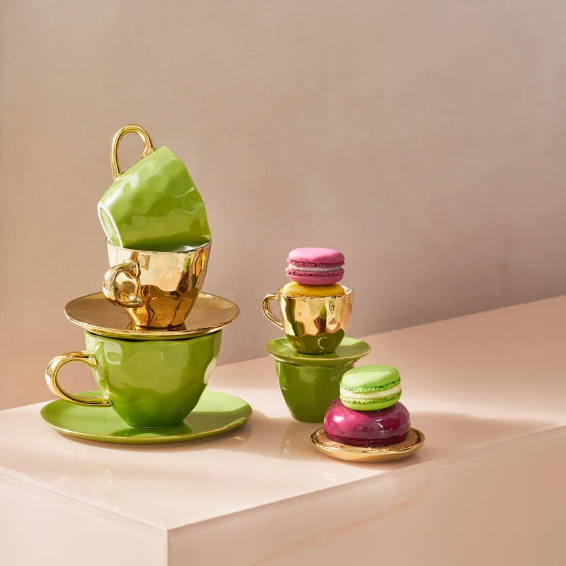 Urban Nature Culture Schotel goud | Set van 4