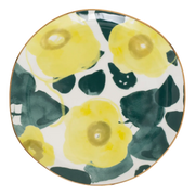 UNC | Good Morning dessertborden Floral Art Limelight set 4 stuks