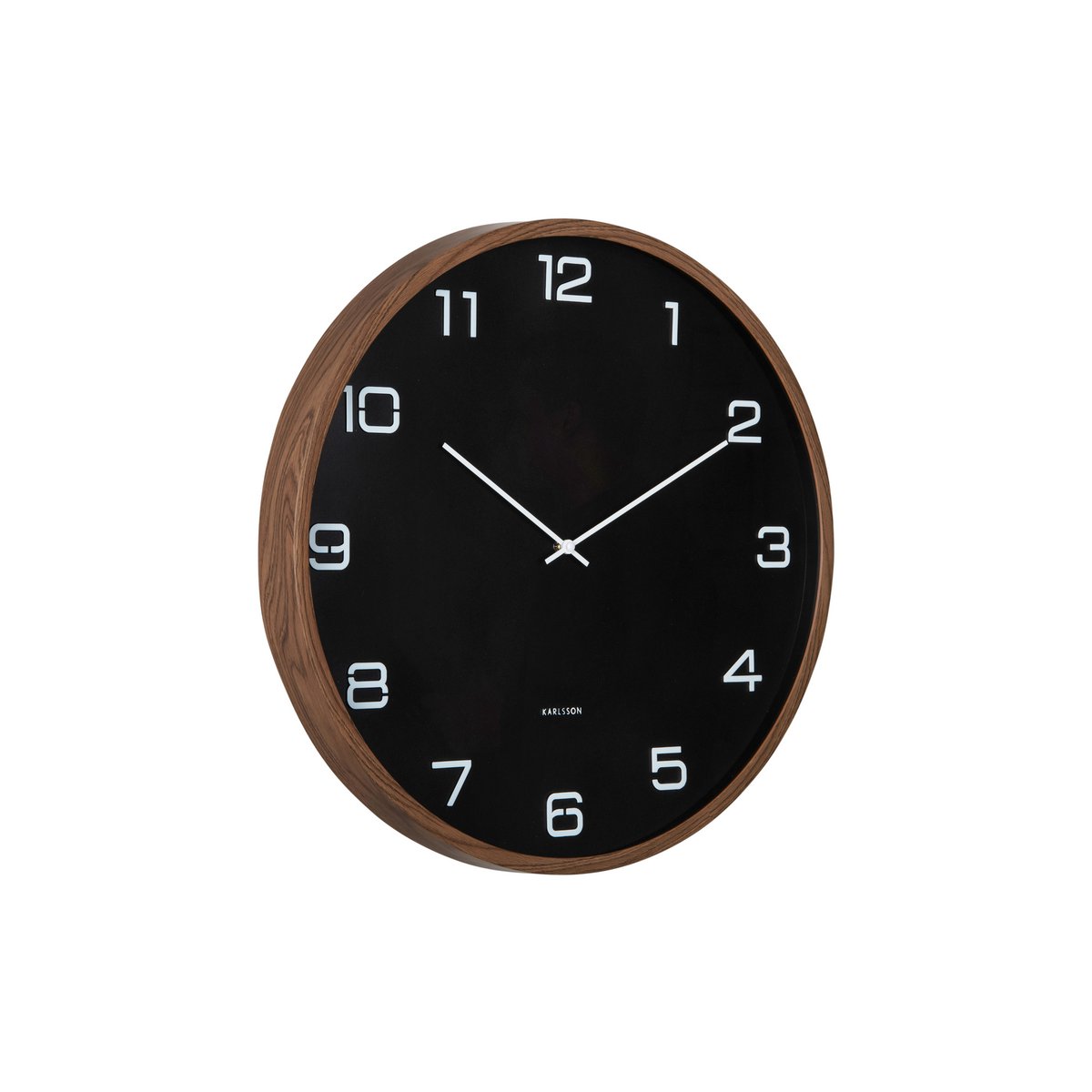 Karlsson Wandklok Delicado Zwart 60cm