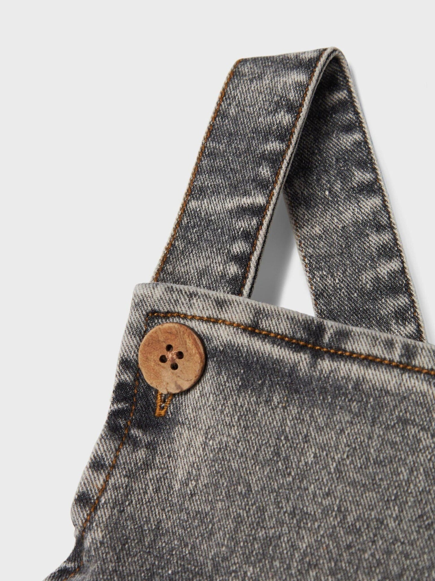 Lil Atelier | Dungarees Tems hellgrauer Denim