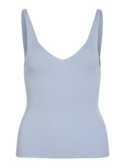 Vila | Top Wennie zacht blauw
