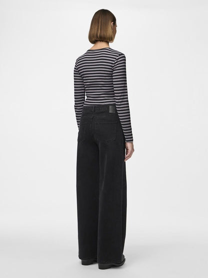 Teile | Jeans Selma weit schwarz