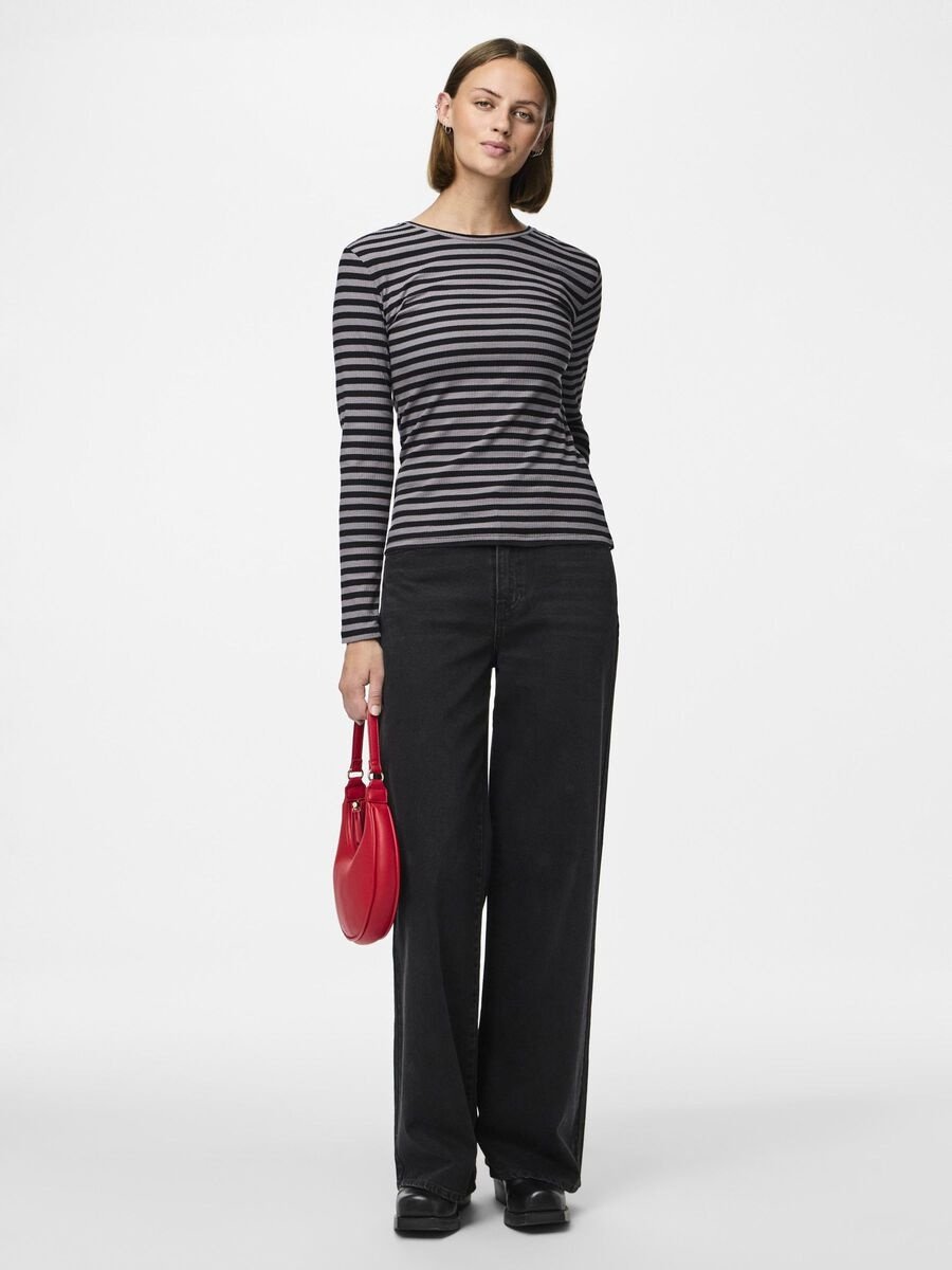 Pieces | Jeans Selma wide zwart