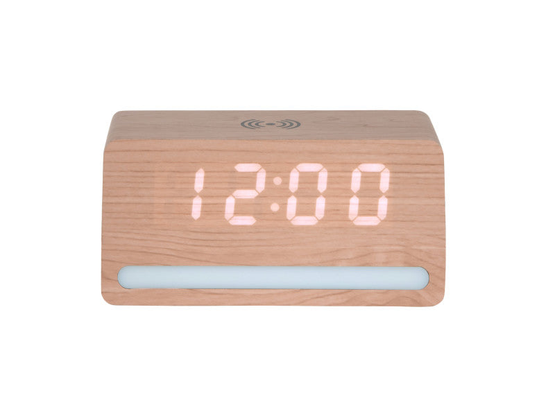 Karlsson Wekker Retro met licht-LED