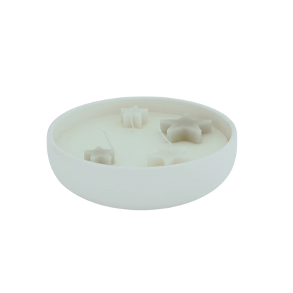 Home Society | Kerzensternschale grau