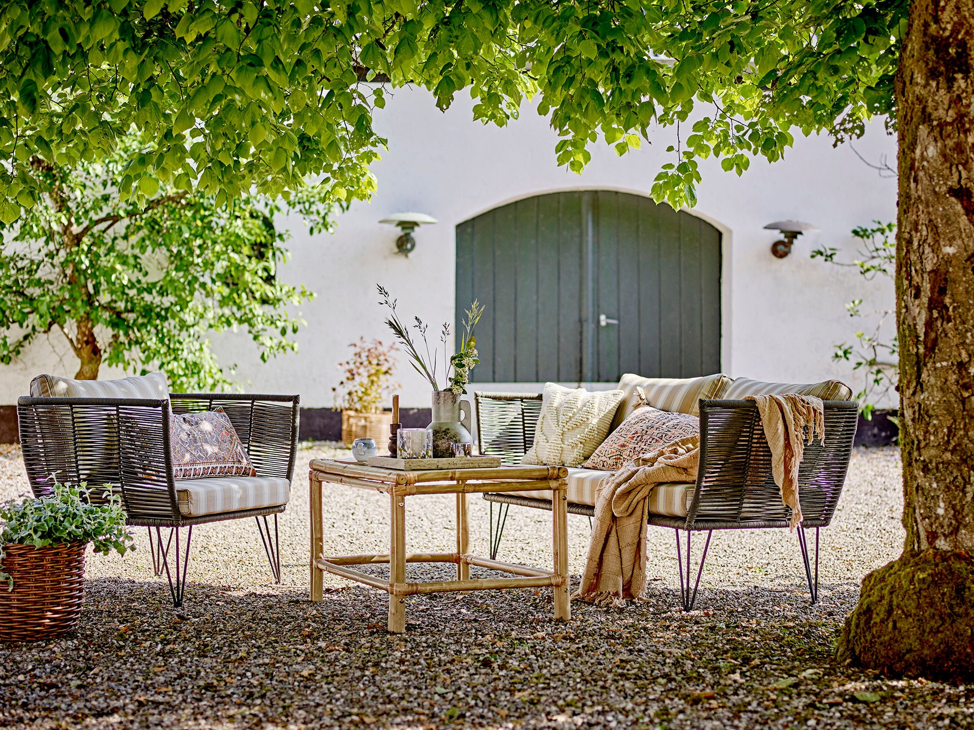 Bloomingville Salontafel Sole bamboe