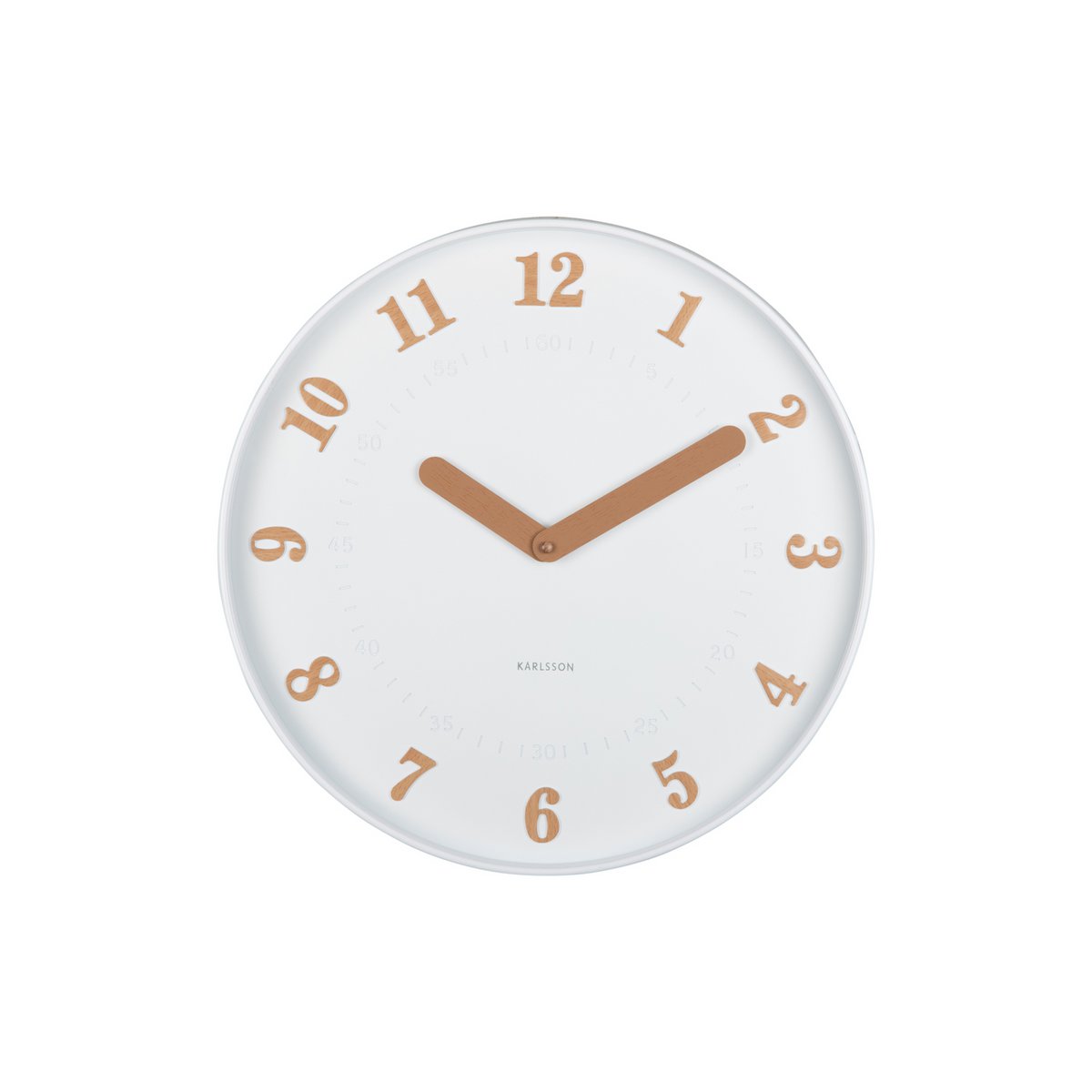 Karlsson Wandklok Amena Wit