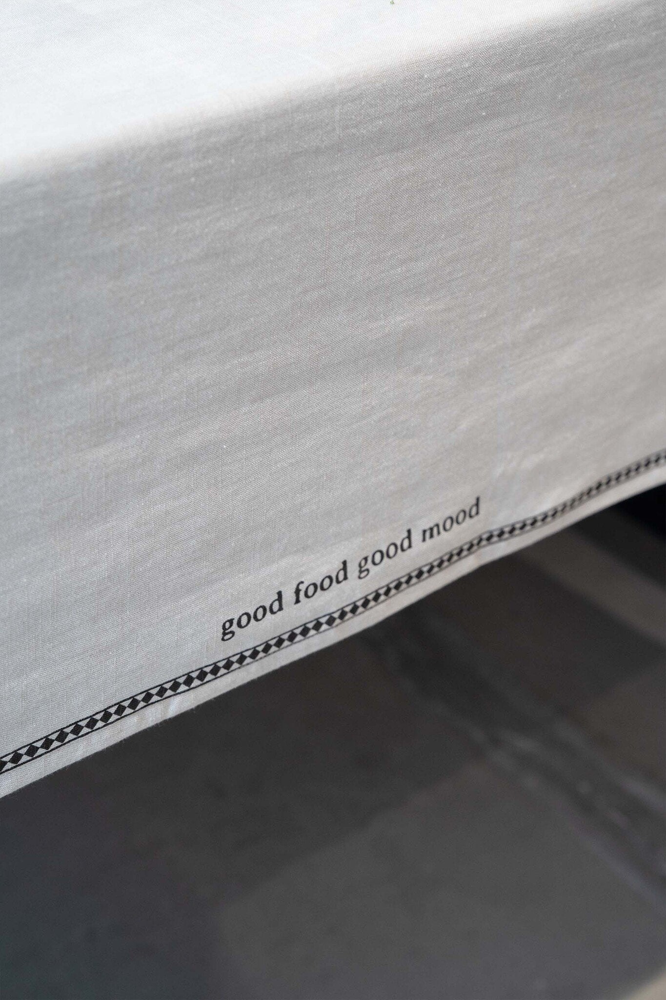 Zusss | Tafelkleed Good food good mood 250x150cm