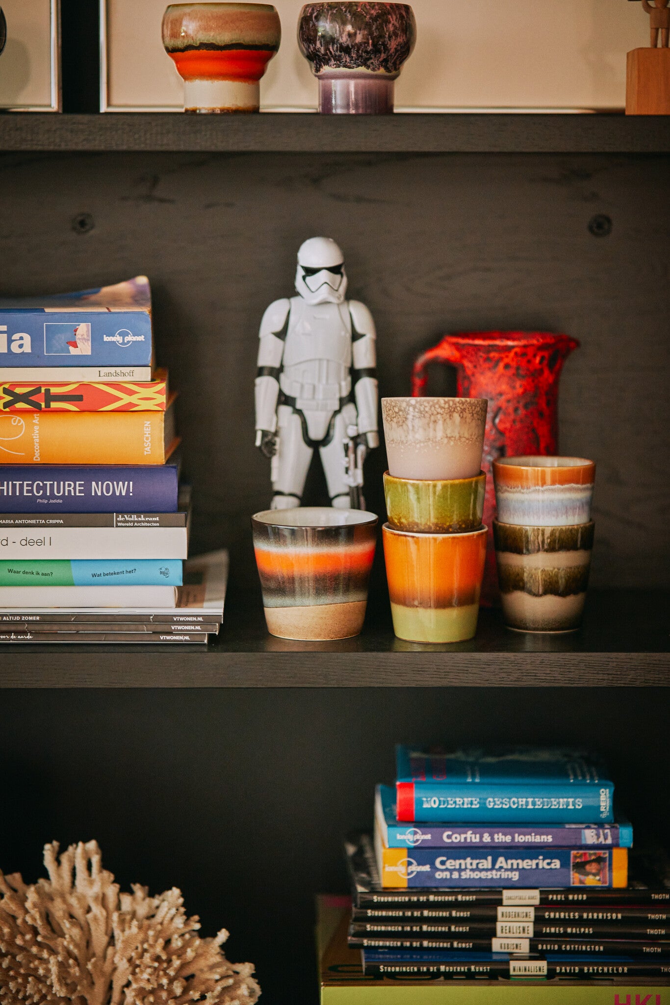HK Living | 70's servies koffiekopje Algae