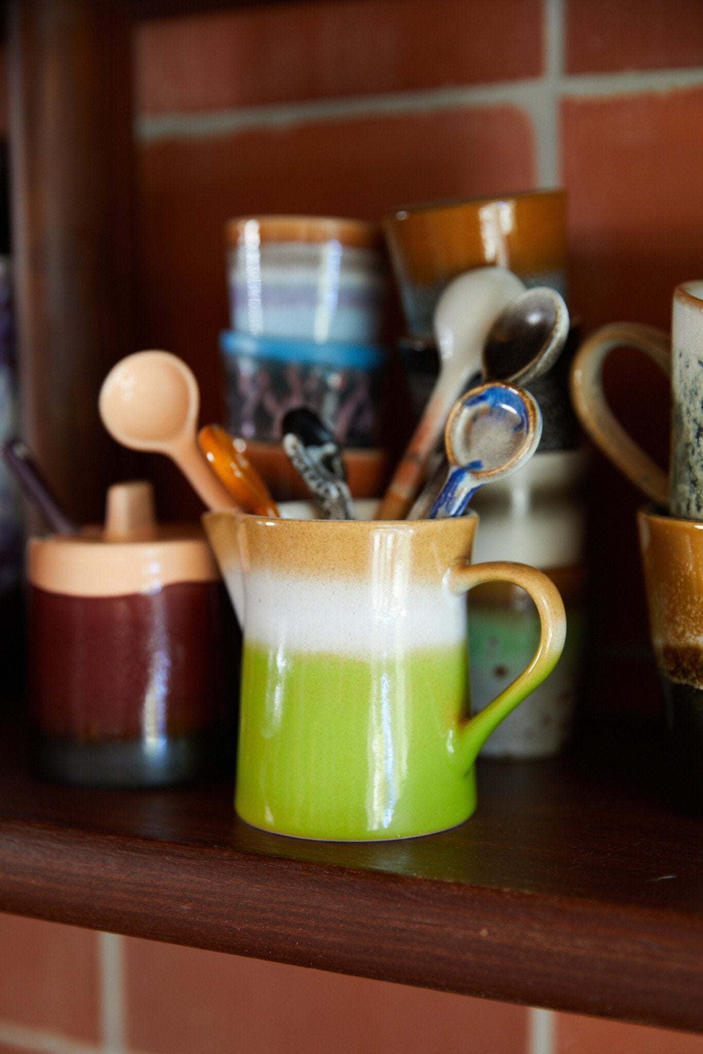 HK Living | 70's servies lepels L breeze