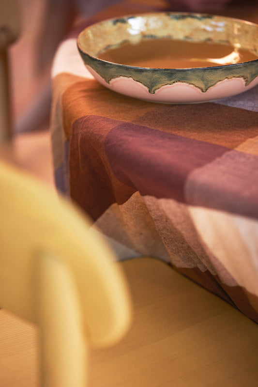 HK Living | 70's servies saladeschaal Sunflower