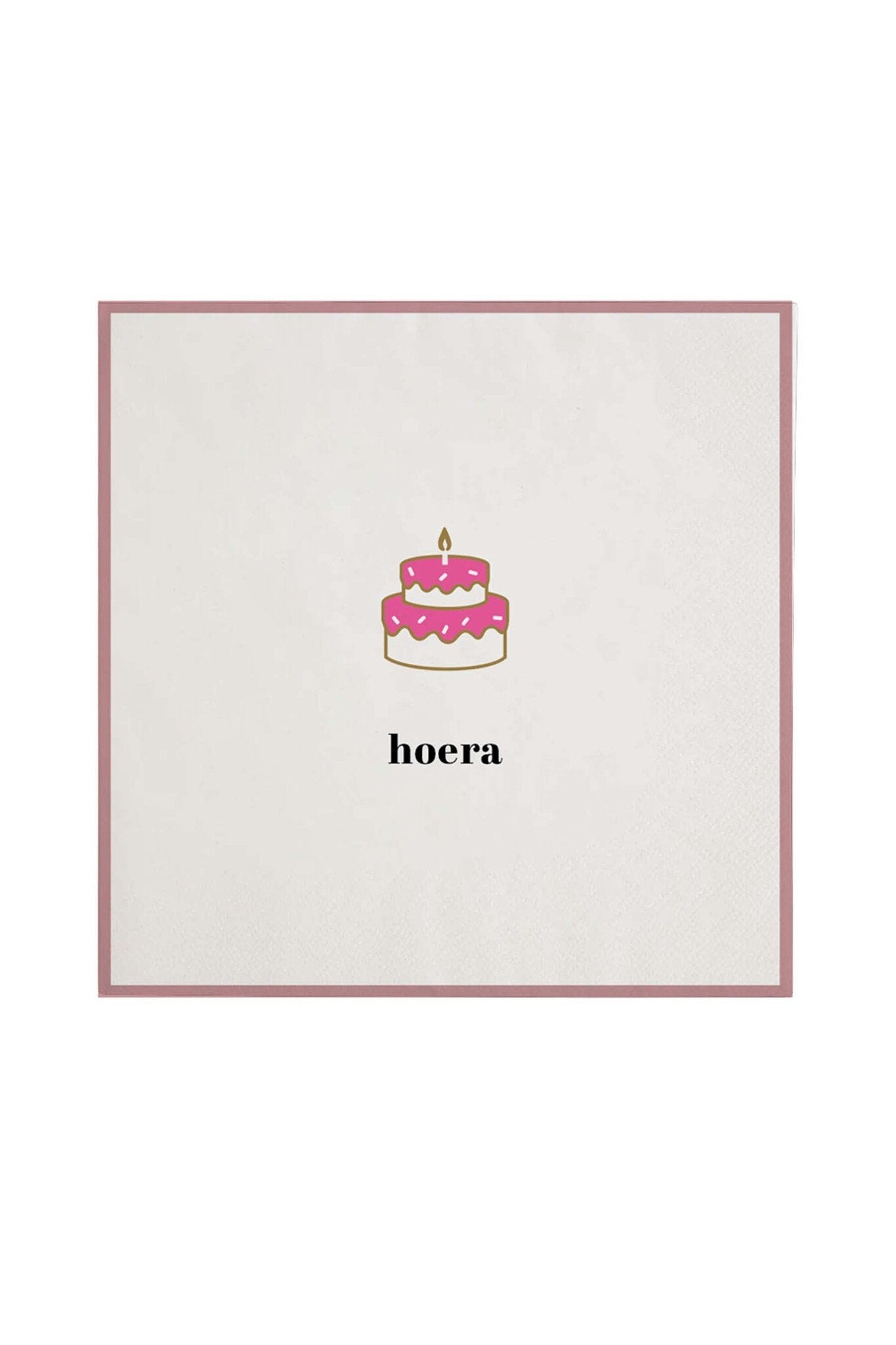 Zusss | Quadratische Servietten Hurra-Kuchen