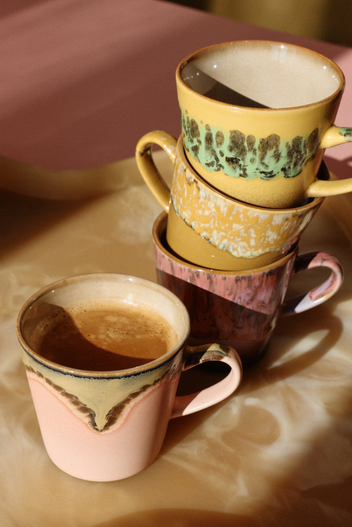 HK Living | 70's servies americanokopje Kelp