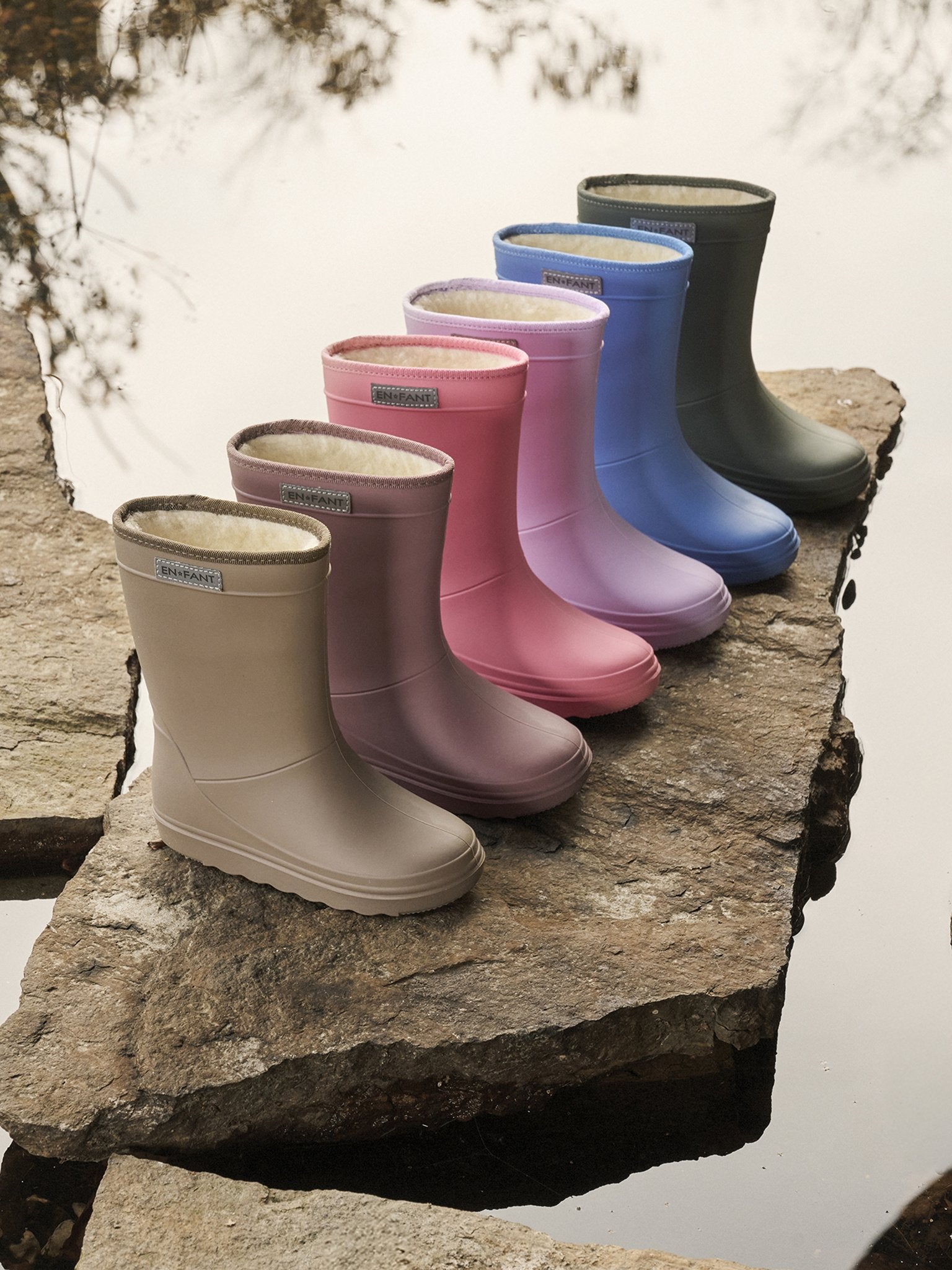 Kinder | Thermostiefel Kiefernrinde NEU