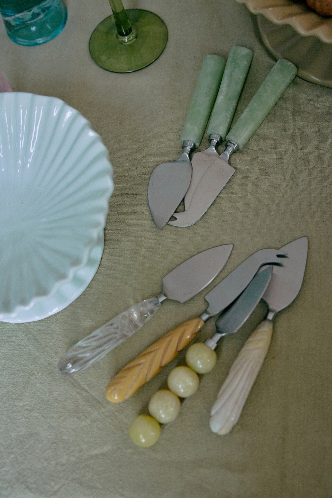 HK Living | Kaasmessen Cream set van 3