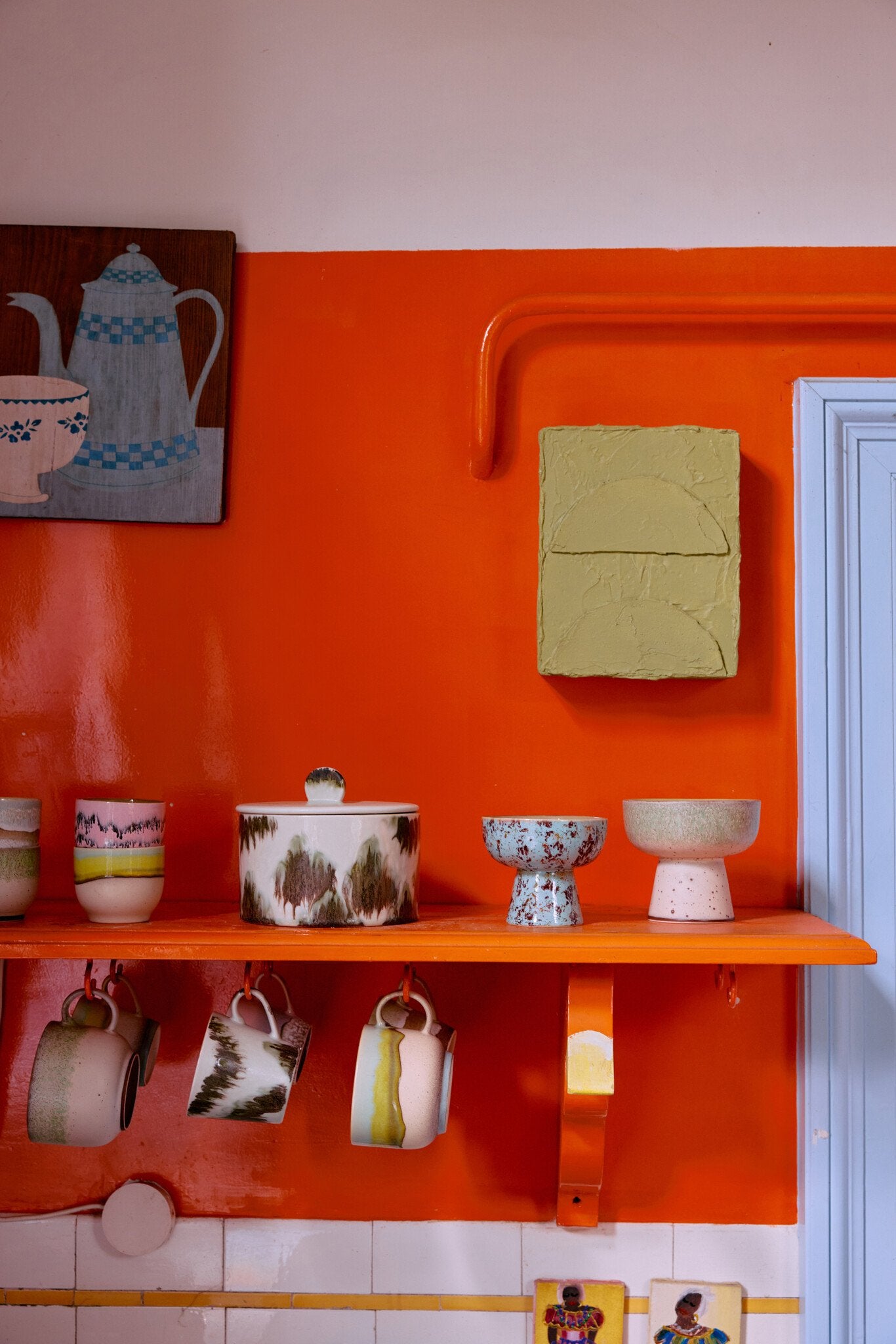 HK Living | 70's servies koekjespot Tide