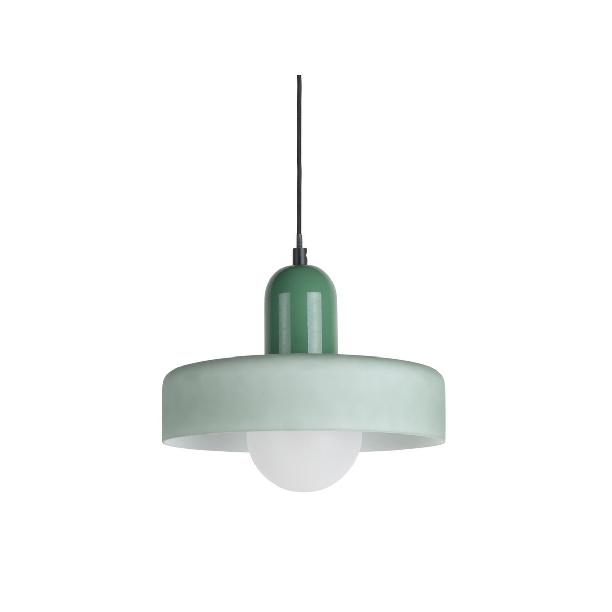 Leitmotiv Hanglamp Opaco Grato Groen Glas