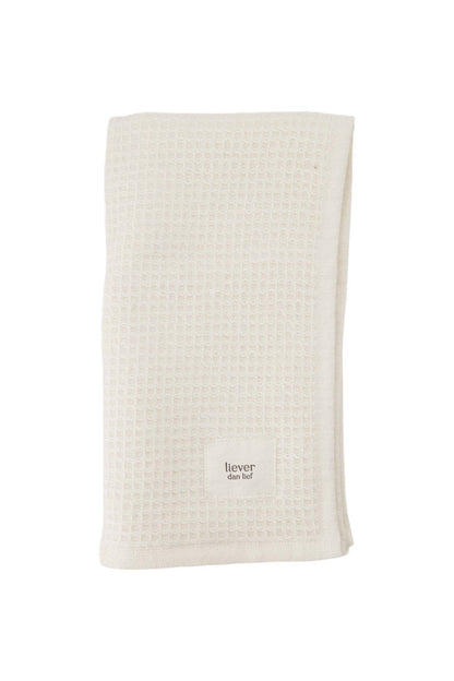 Zusss | Gästehandtuch Süßer als süß Cremeweiß