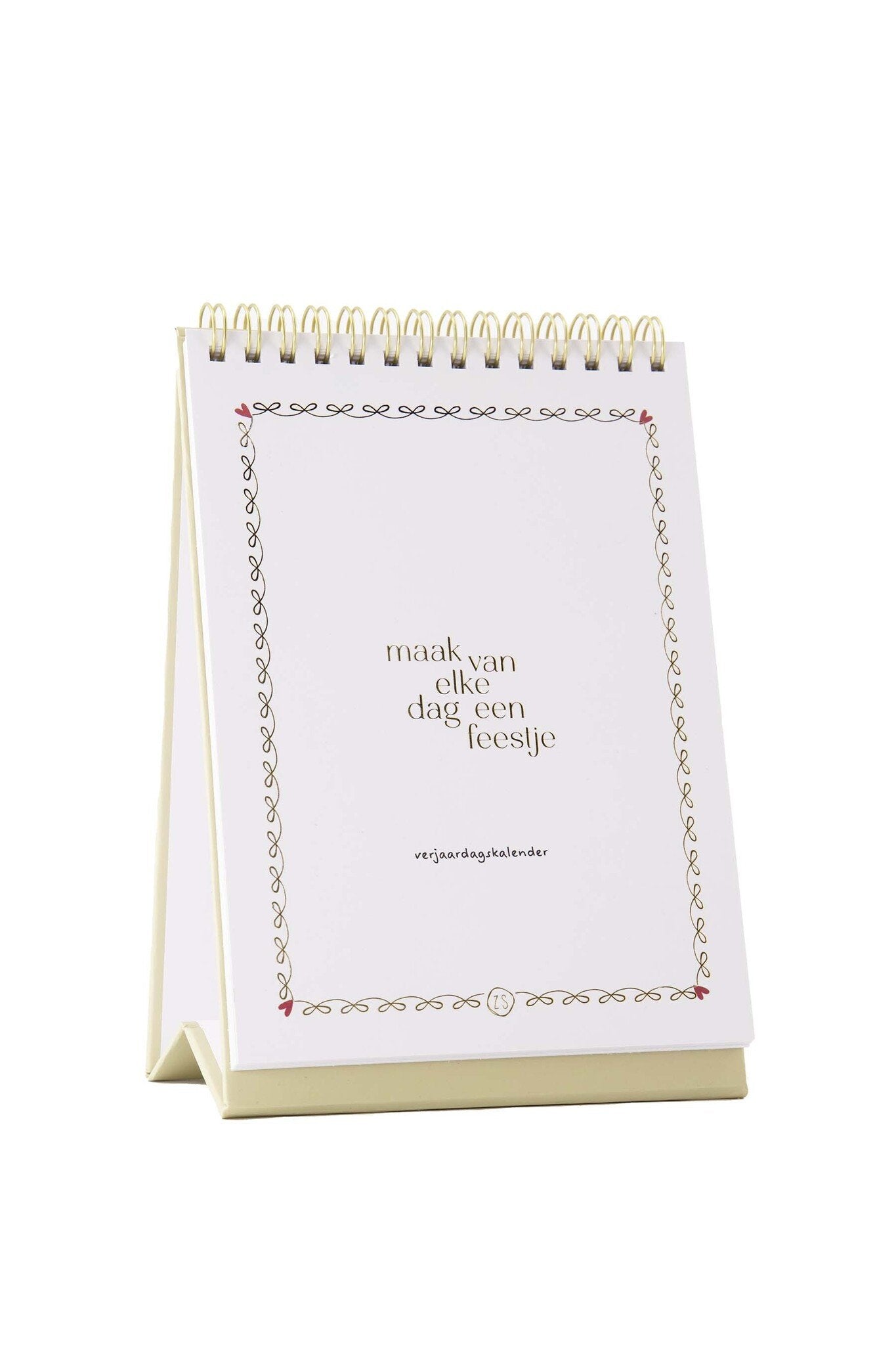 Zusss | Verjaardagskalender elke dag feestje zand