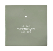Label2X | Tegeltje ik ben ondersteboven van jou