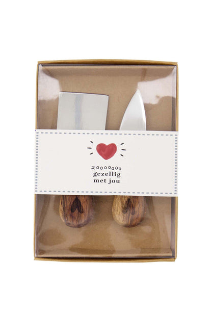 Zusss | Käsemesser, die Spaß mit dir haben | 2 Stück.