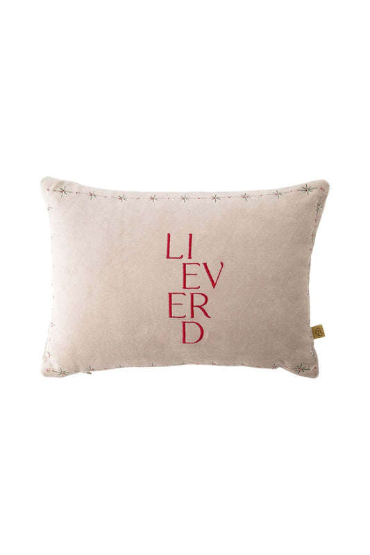 Zusss | Kussen lieverd hartje zand