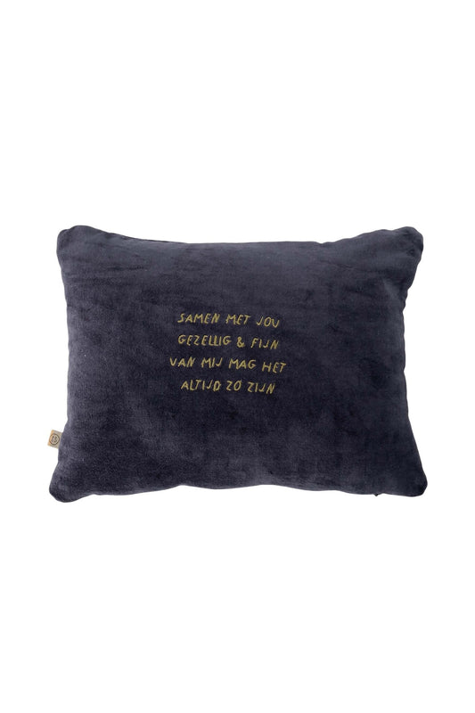 Zusss | Kussen samen met jou blauw
