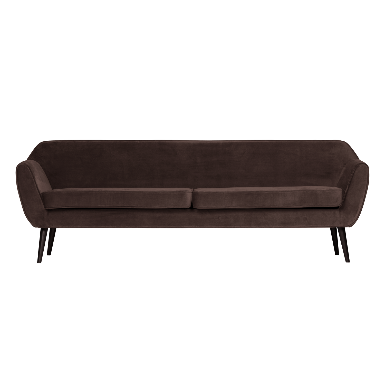Woood Rocco XL Bank 230 cm Velvet Donkerbruin