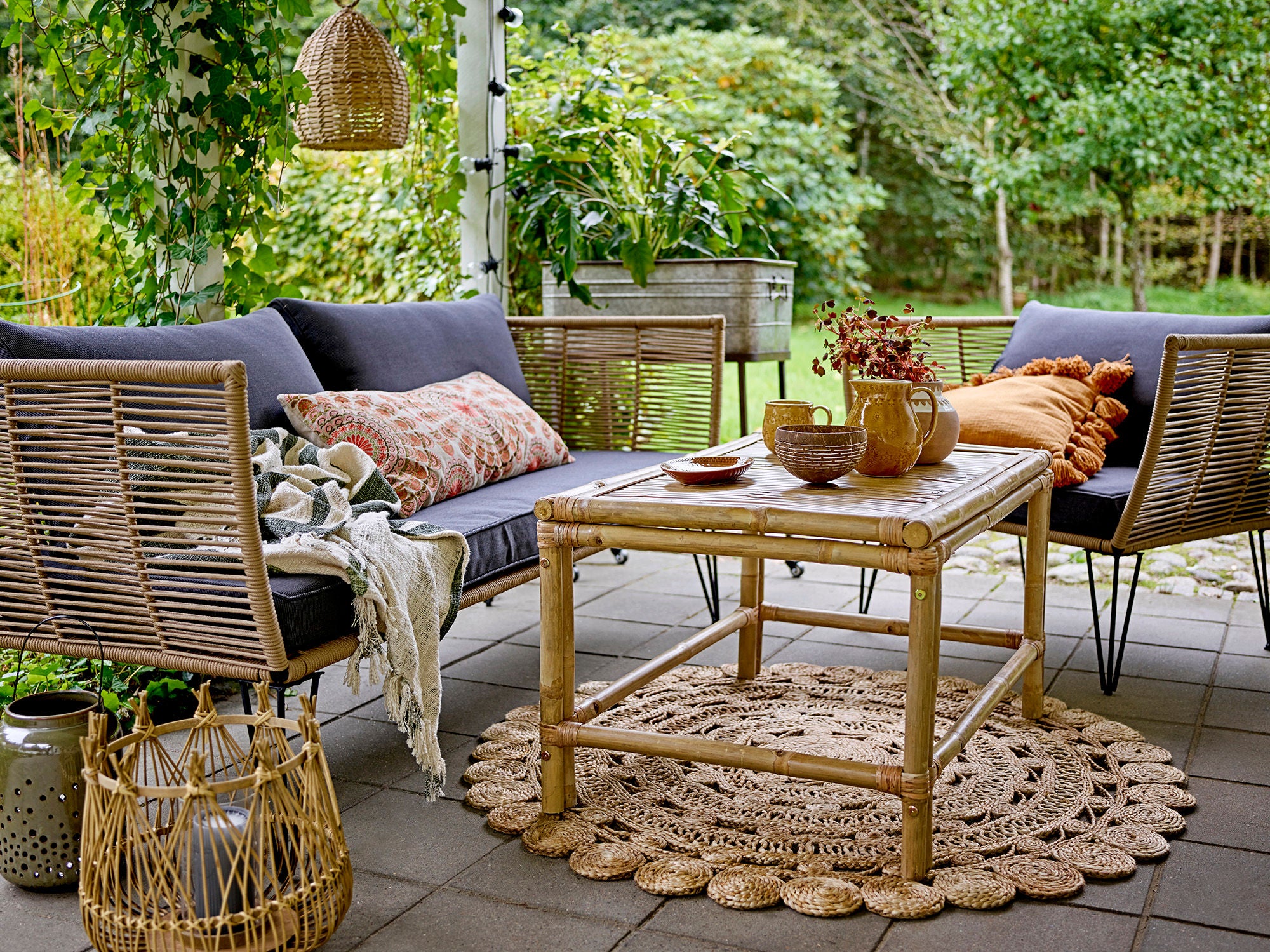 Bloomingville Salontafel Sole bamboe