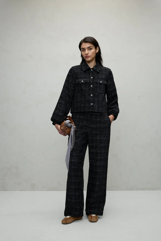 Vila | Tulira Hose schwarz