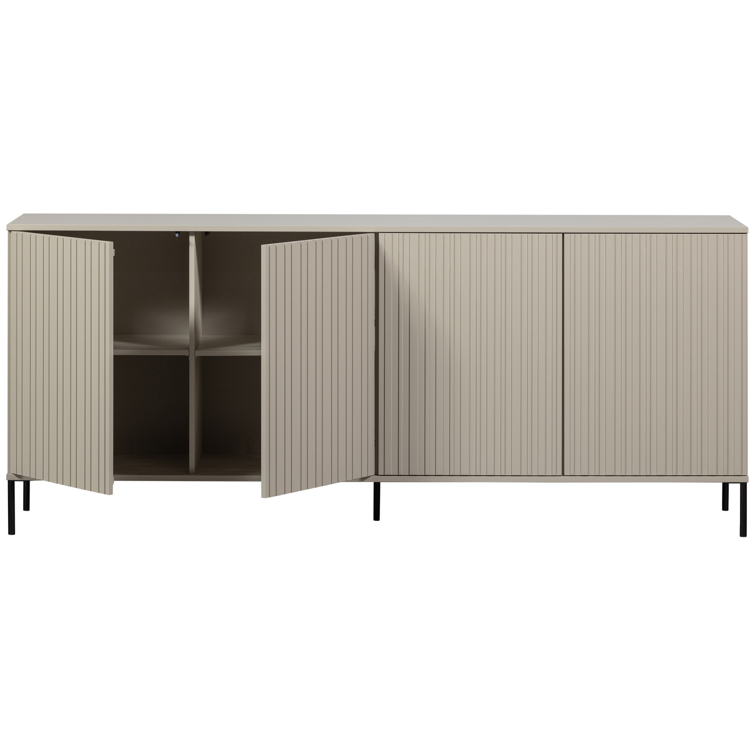 Woood New Gravure Dressoir 200cm grenen dust