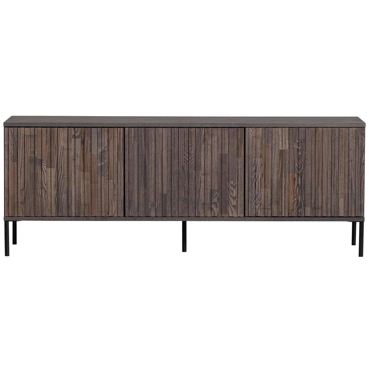 Woood New Gravure TV Meubel 150 cm essen espresso