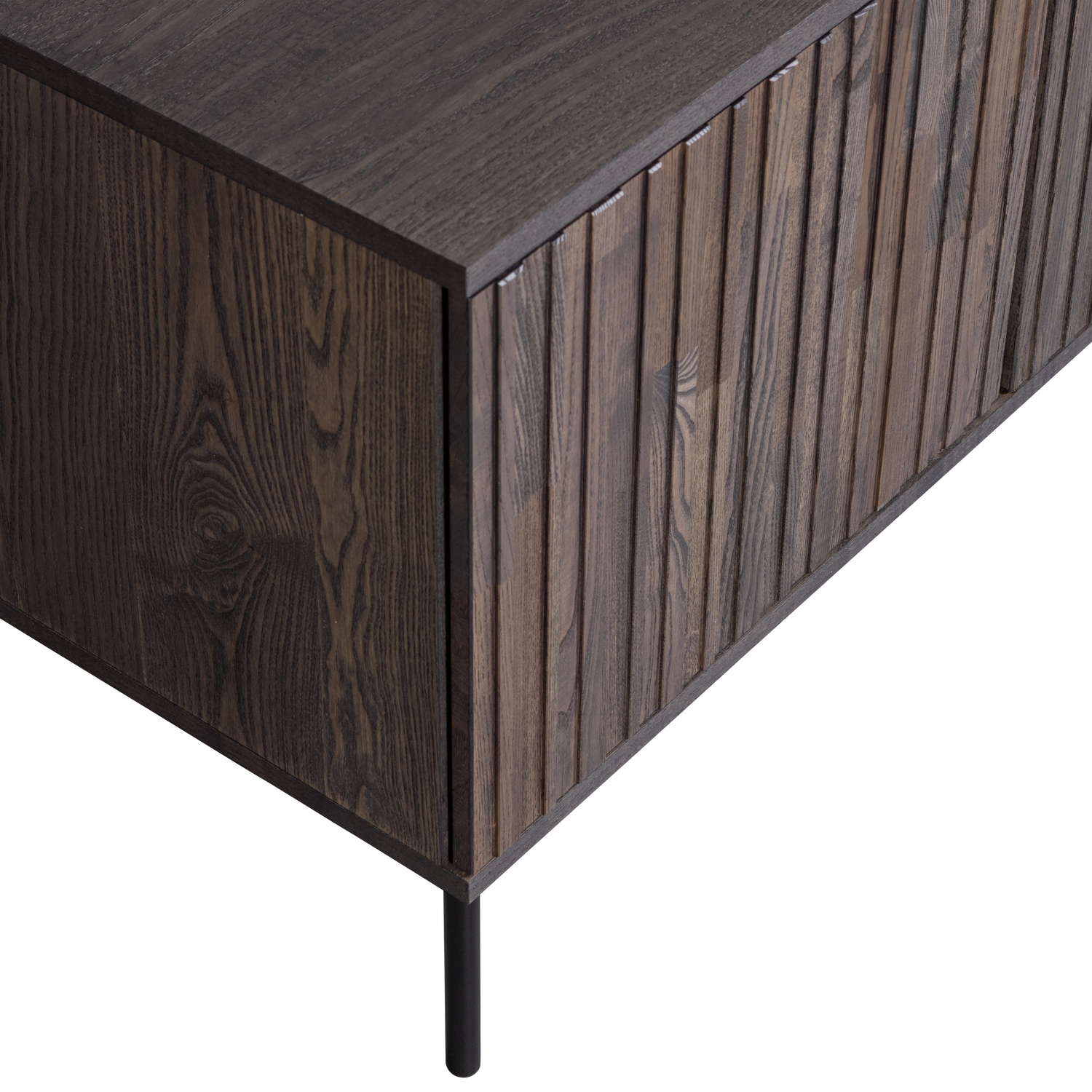 Woood New Gravure TV Meubel 150 cm essen espresso