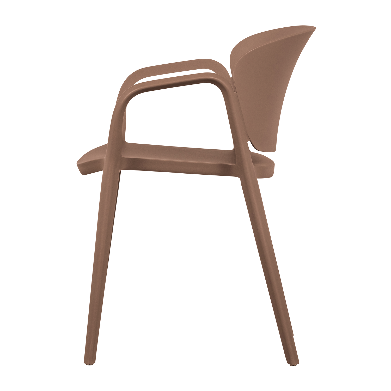 Woood Bent Tuinstoel zalmroze (set van 2)