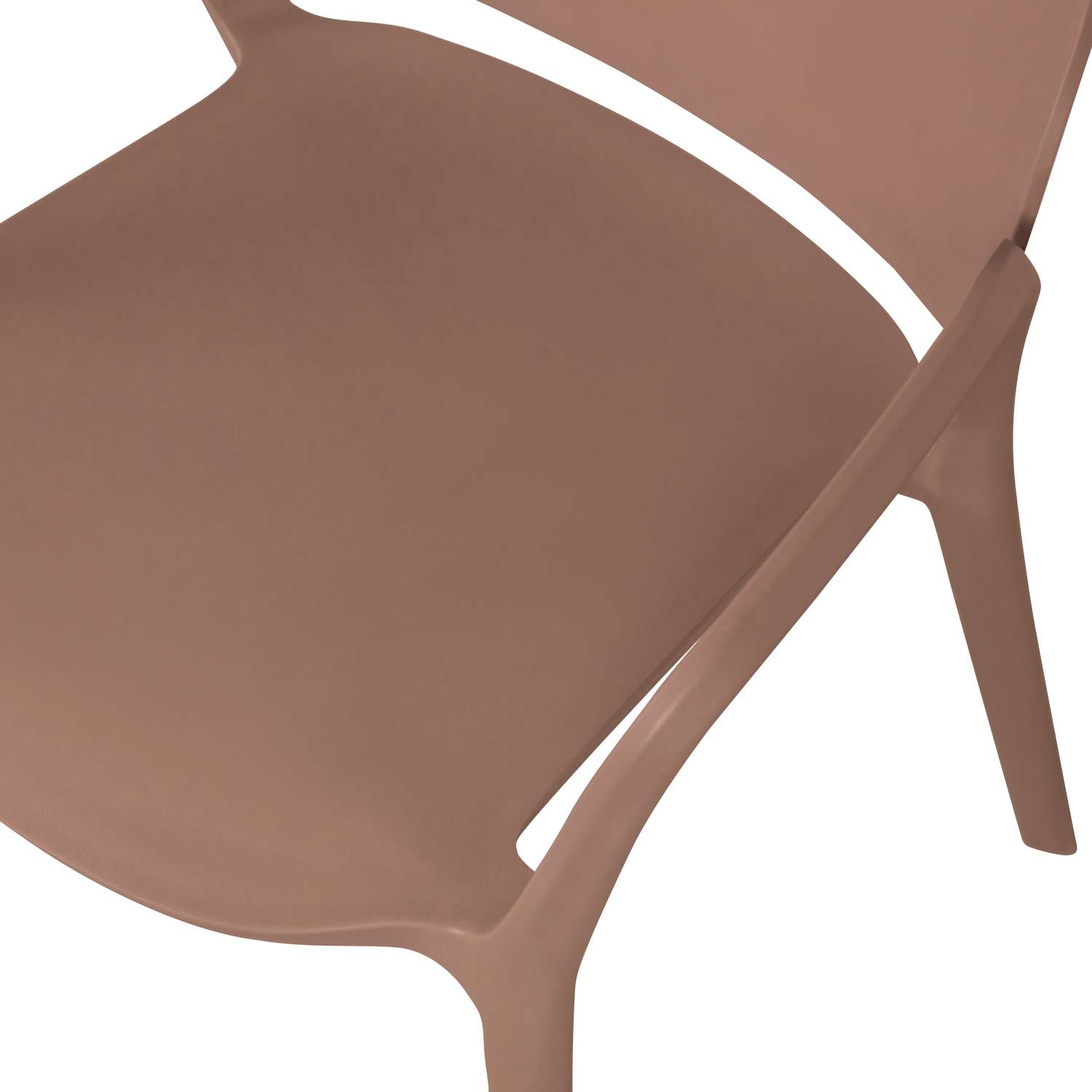 Woood Bent Tuinstoel zalmroze (set van 2)
