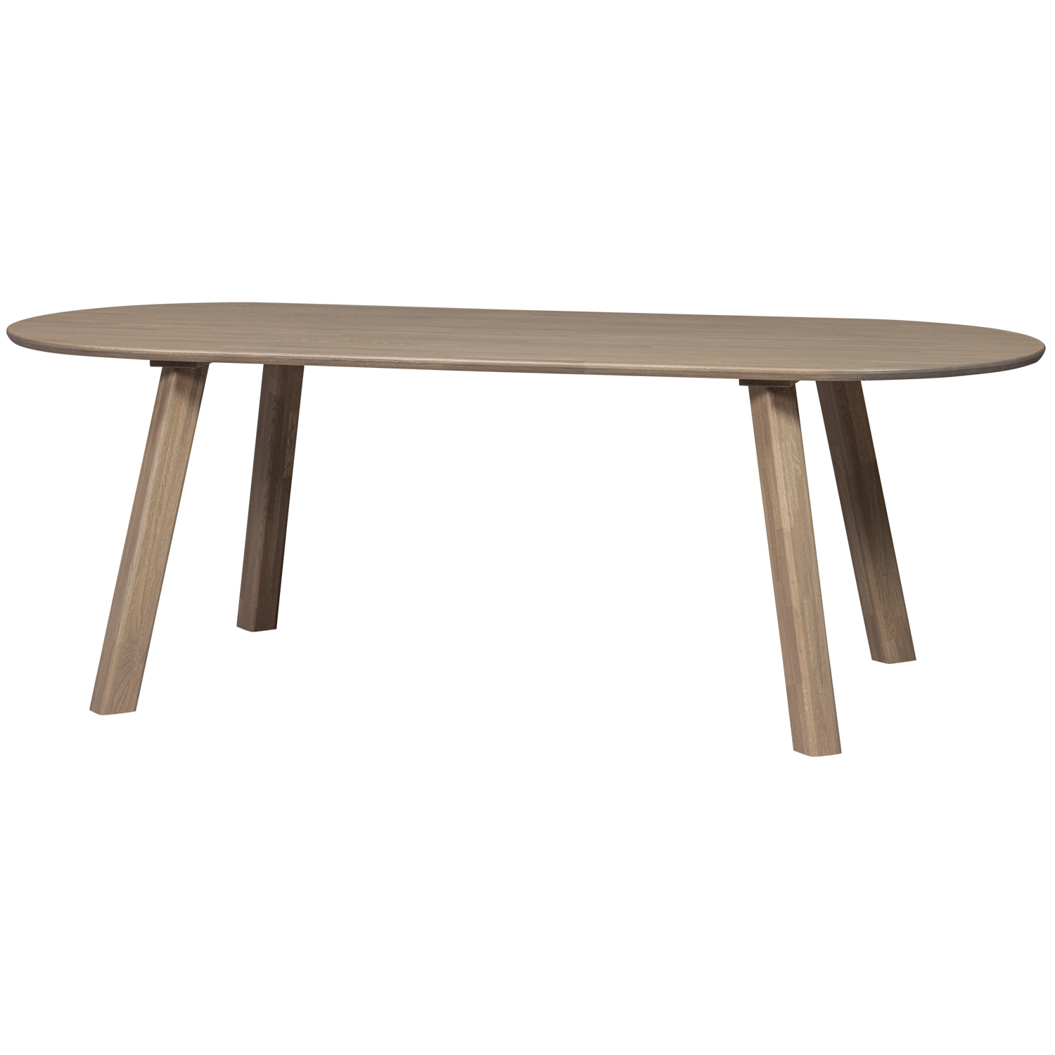 Woood Haarlem Eettafelpoot Eiken Pebble Grey - Set van 2
