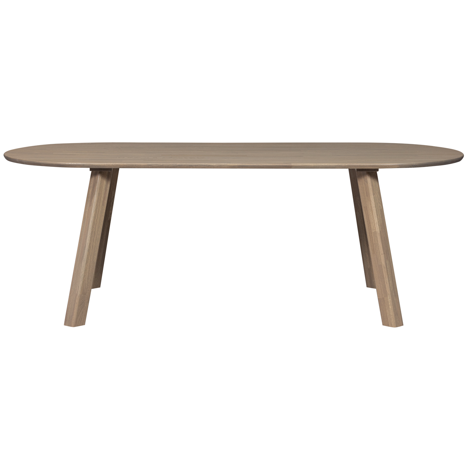 Woood Haarlem Eettafelpoot Eiken Pebble Grey - Set van 2